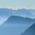 Montañas en la niebla